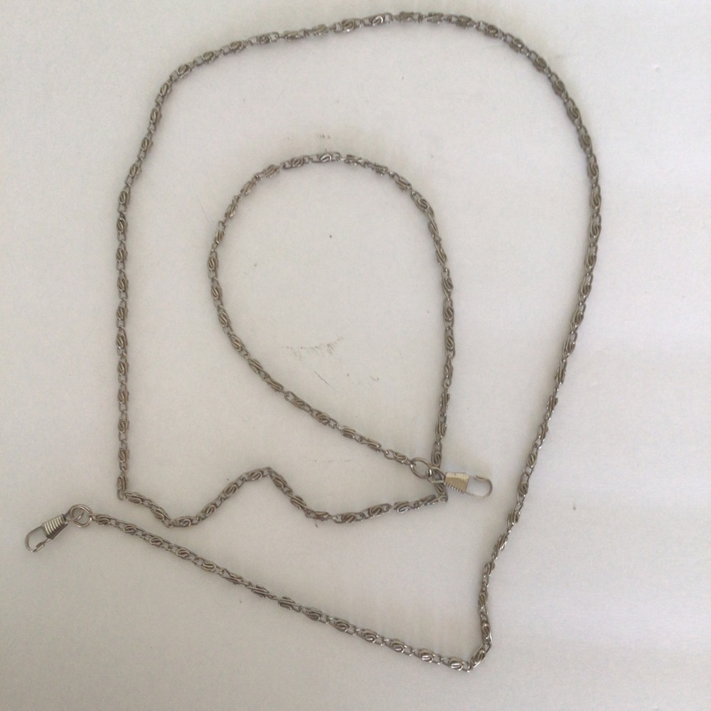 SILVERTONE METAL EVENING BAG REPLACEMENT STRAP